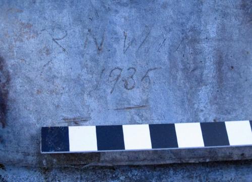 16. Name  R N Wills, 1935. Tower roof.