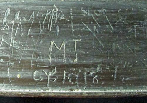 3. Initials, including CY 1910. Organ Gallery.