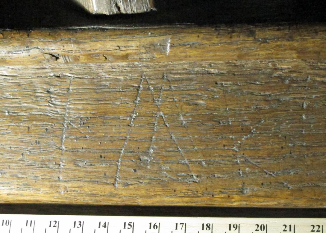 5. Letters I M R. Possible Marian reference. Lady Chapel  Screen.