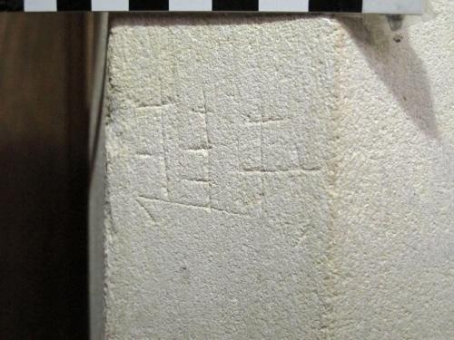 6. Three-masted ship. South aisle pier.