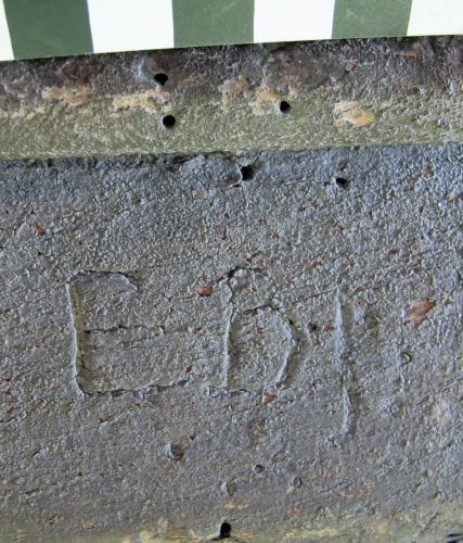 3. S. chapel parclose screen. Letters E ?B J.